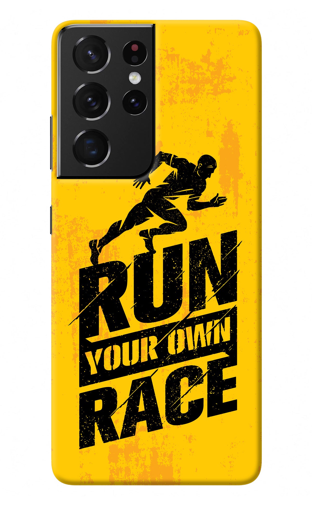 Run Your Own Race Samsung S21 Ultra Back Cover