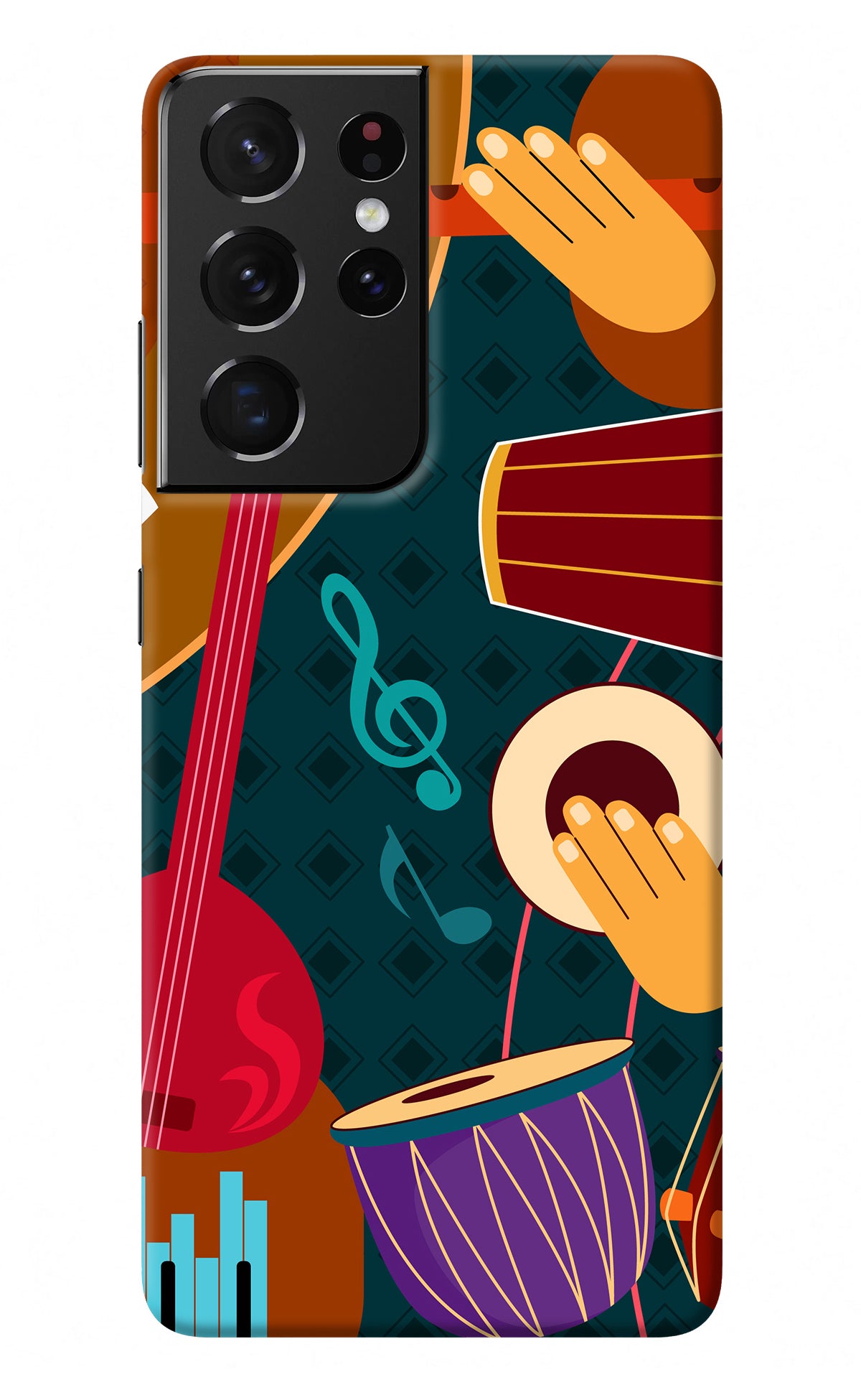 Music Instrument Samsung S21 Ultra Back Cover