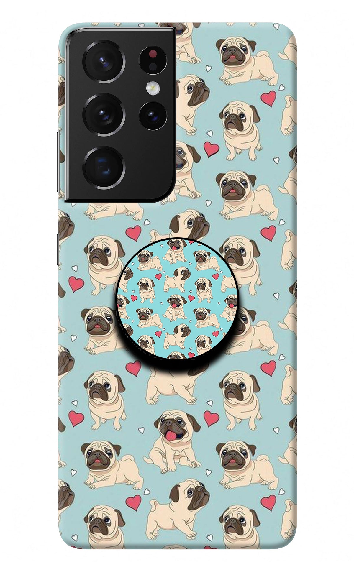 Pug Dog Samsung S21 Ultra Pop Case