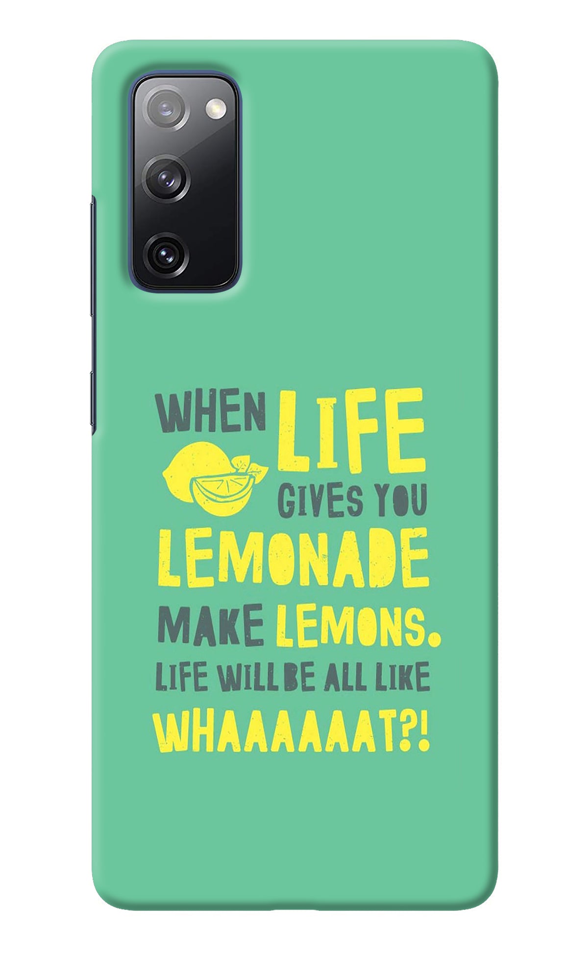 Quote Samsung S20 FE Back Cover