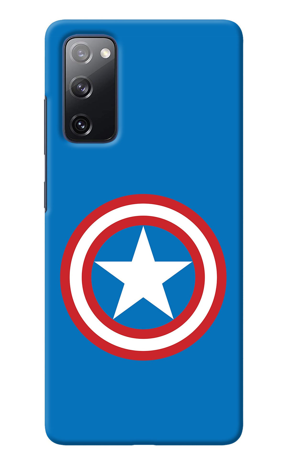 Captain America Logo Samsung S20 FE Back Cover