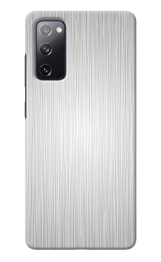 Wooden Grey Texture Samsung S20 FE Back Cover