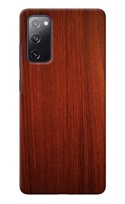 Wooden Plain Pattern Samsung S20 FE Back Cover