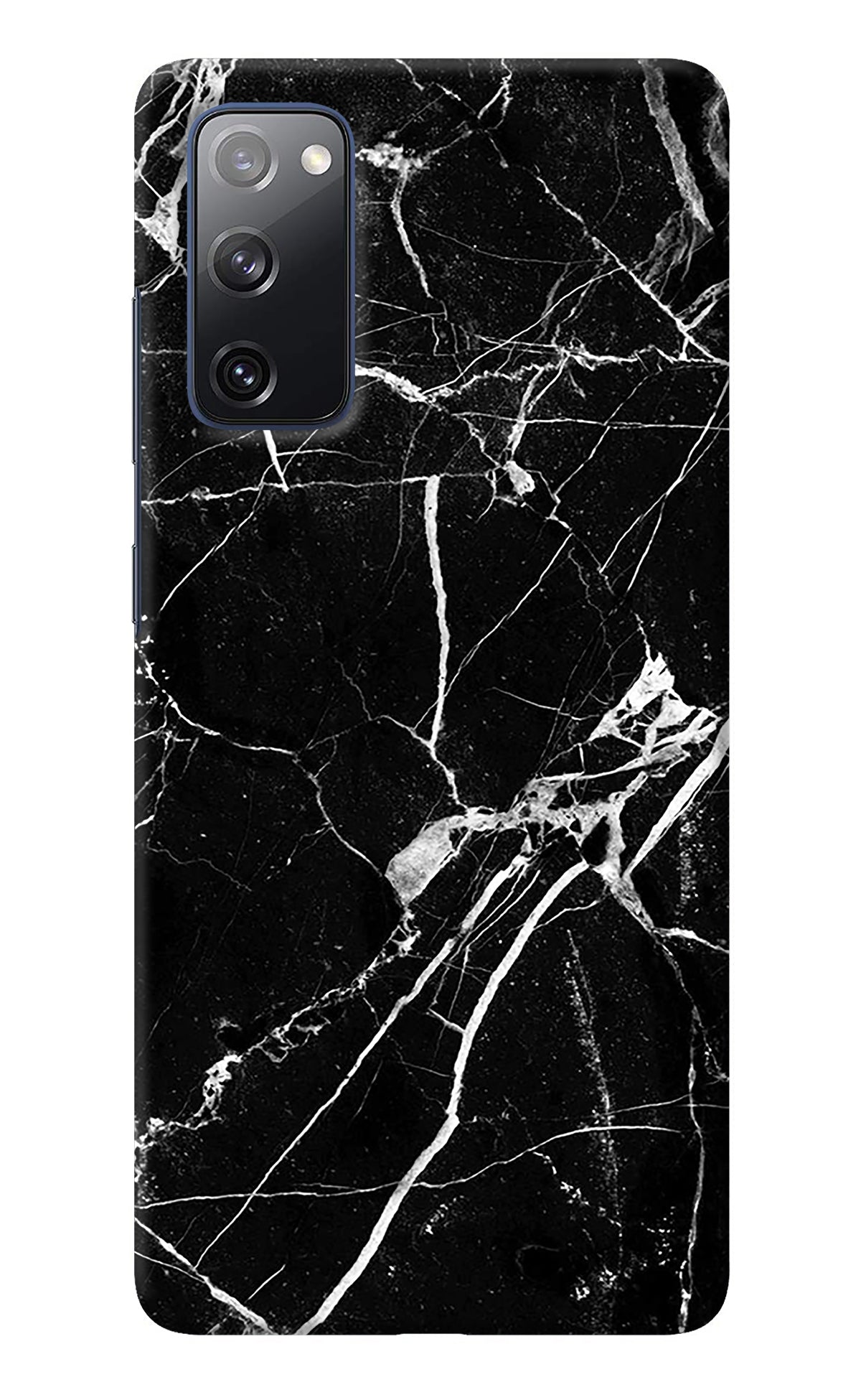 Black Marble Pattern Samsung S20 FE Back Cover