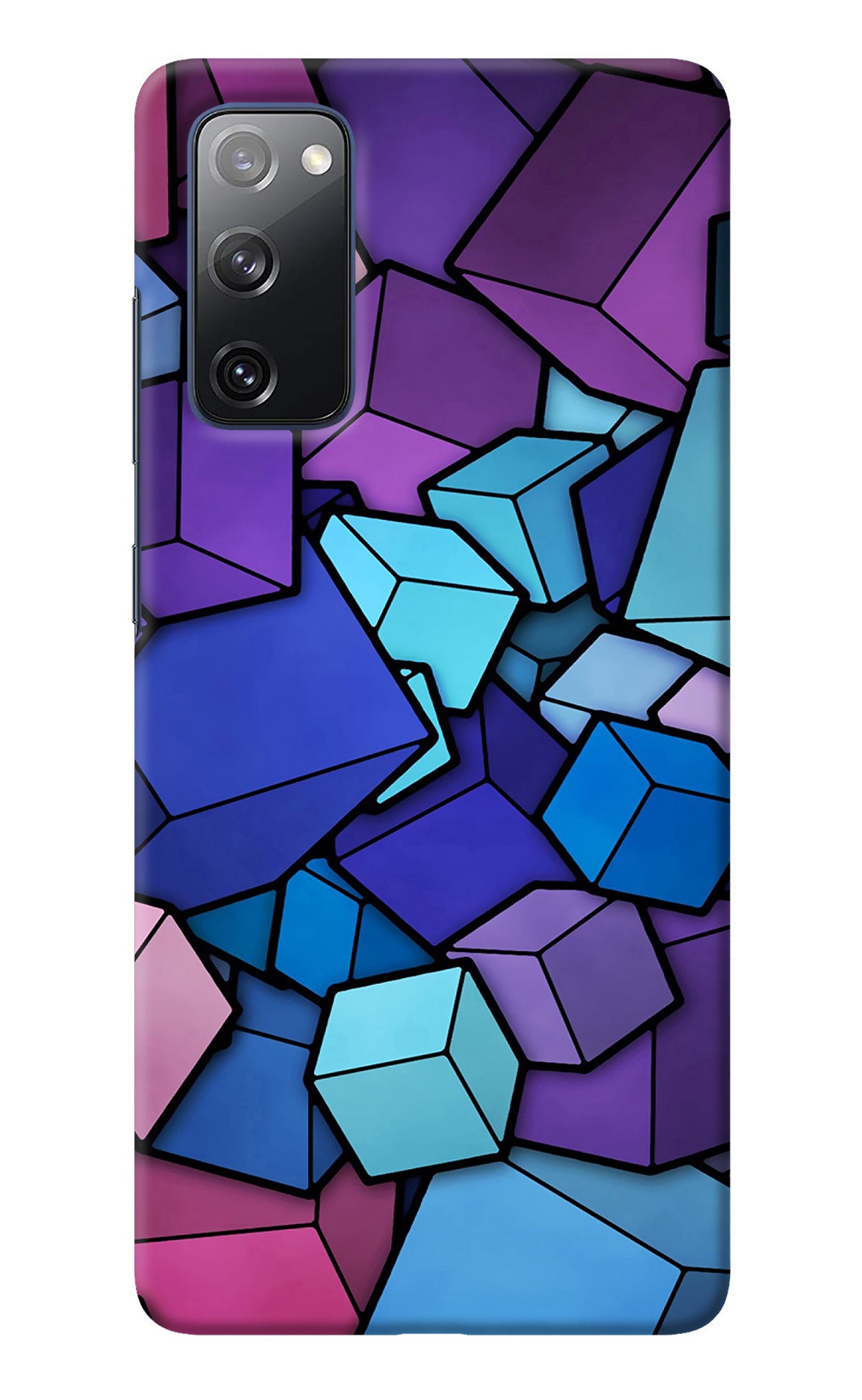 Cubic Abstract Samsung S20 FE Back Cover