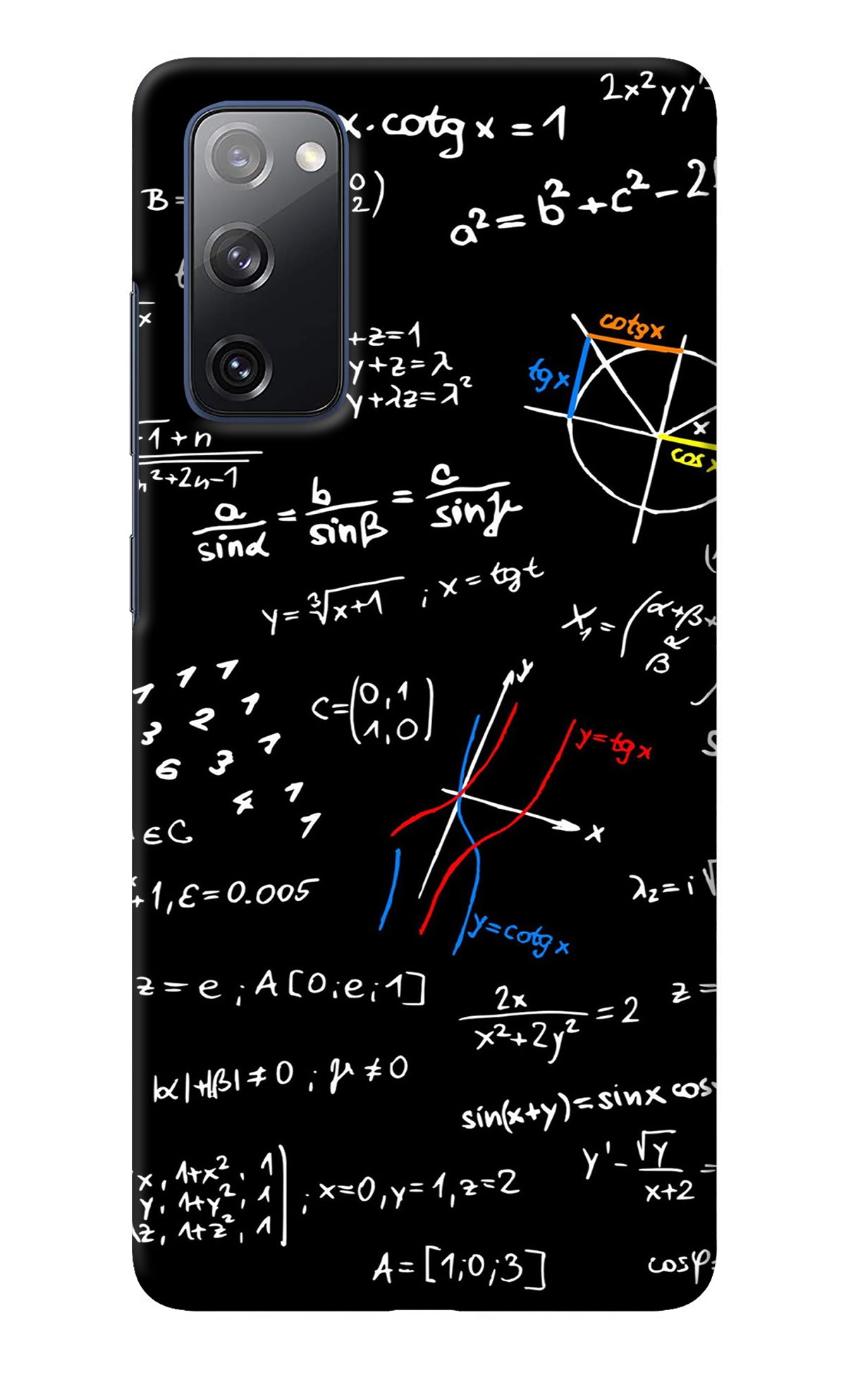 Mathematics Formula Samsung S20 FE Back Cover