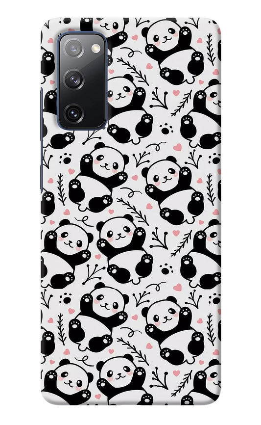 Cute Panda Samsung S20 FE Back Cover