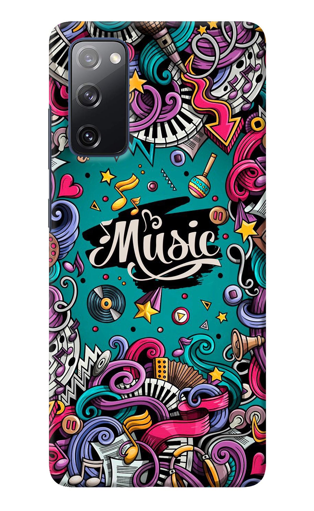 Music Graffiti Samsung S20 FE Back Cover