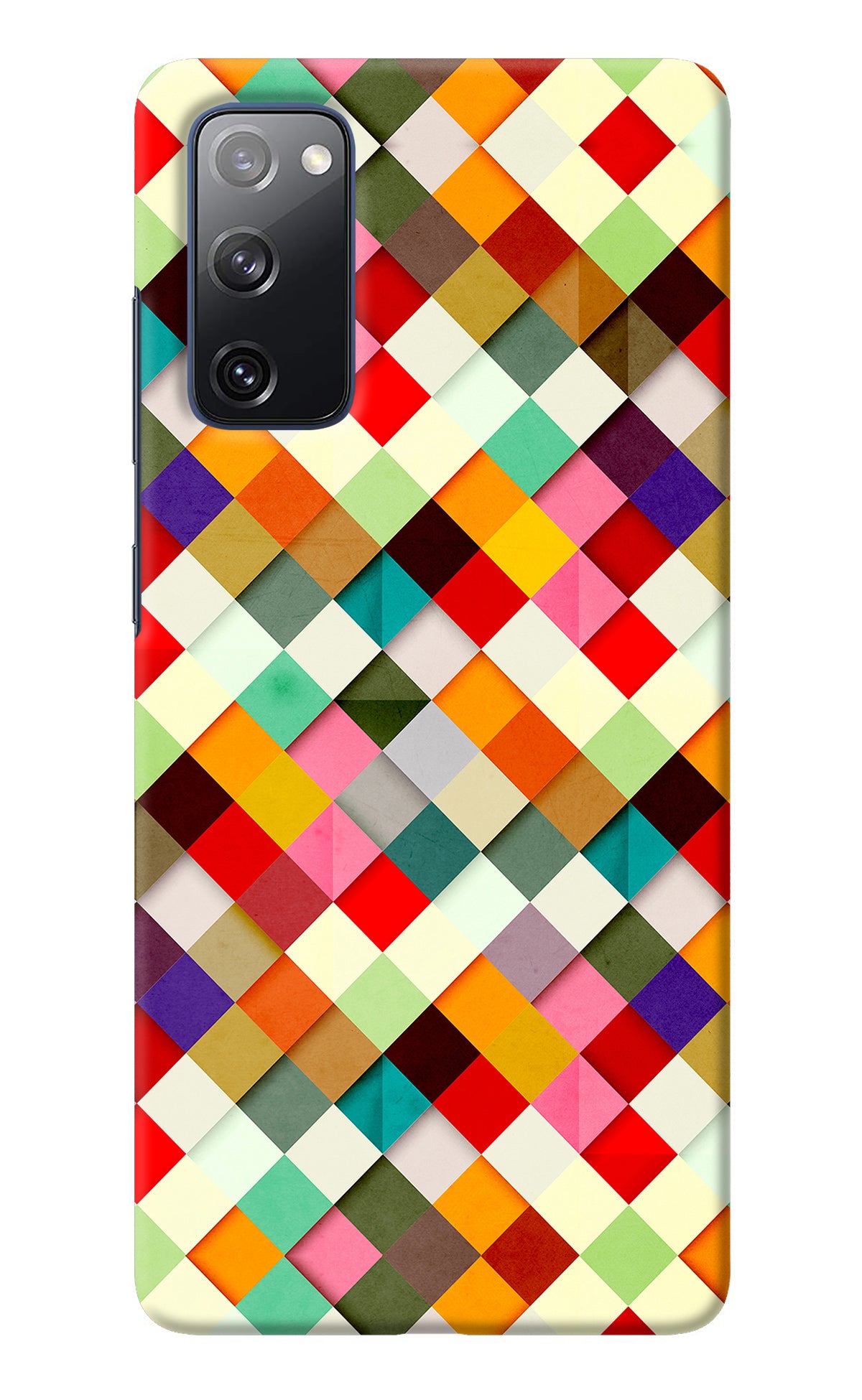 Geometric Abstract Colorful Samsung S20 FE Back Cover