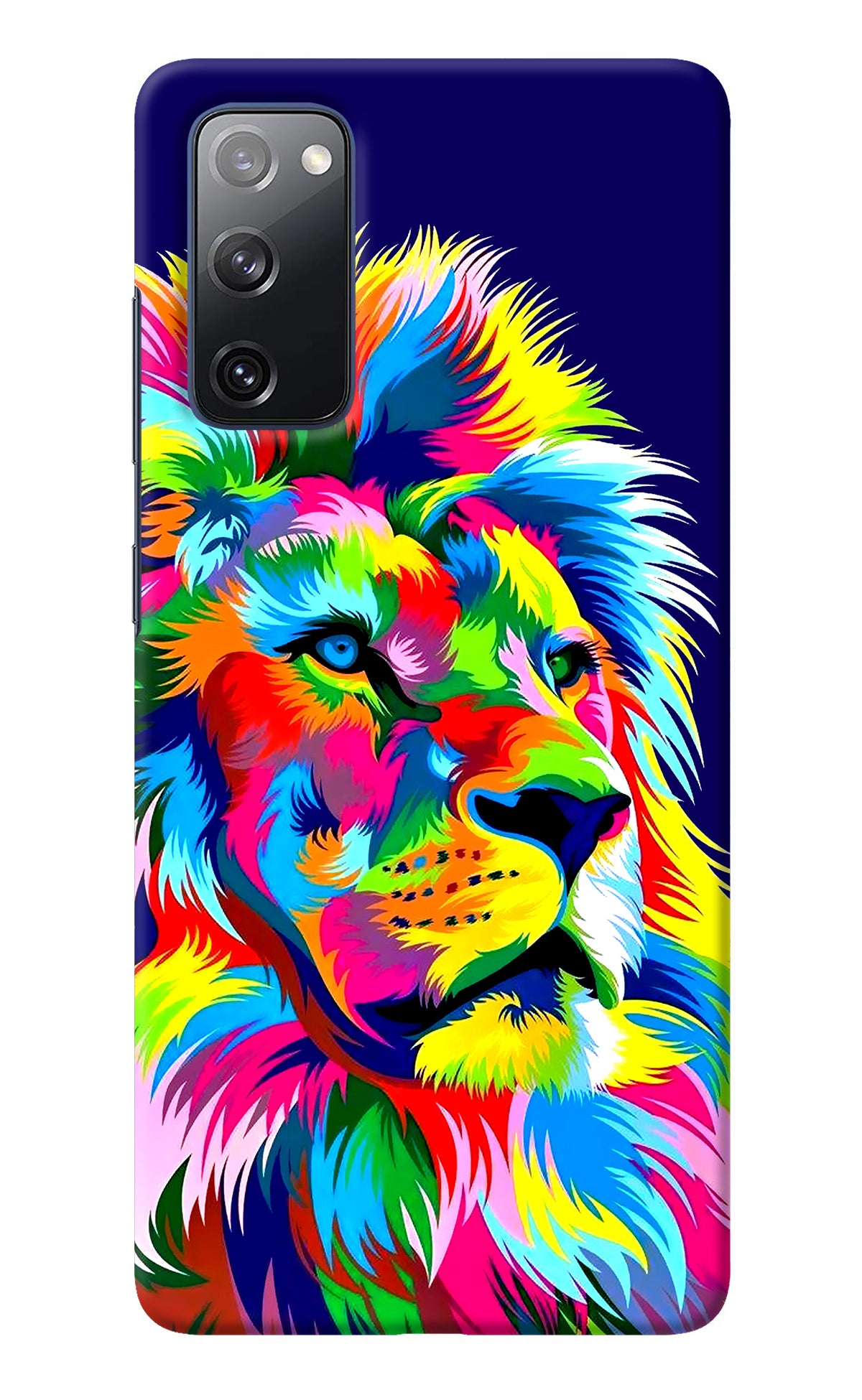 Vector Art Lion Samsung S20 FE Back Cover