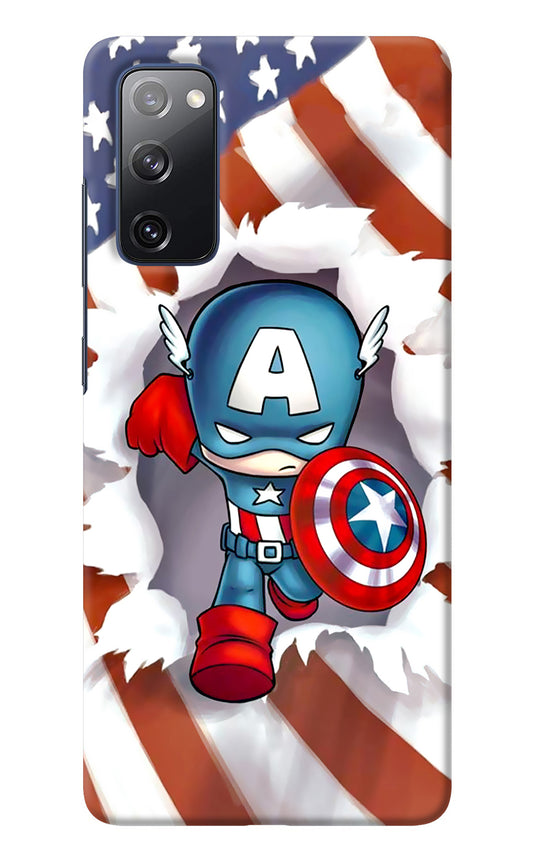 Captain America Samsung S20 FE Back Cover