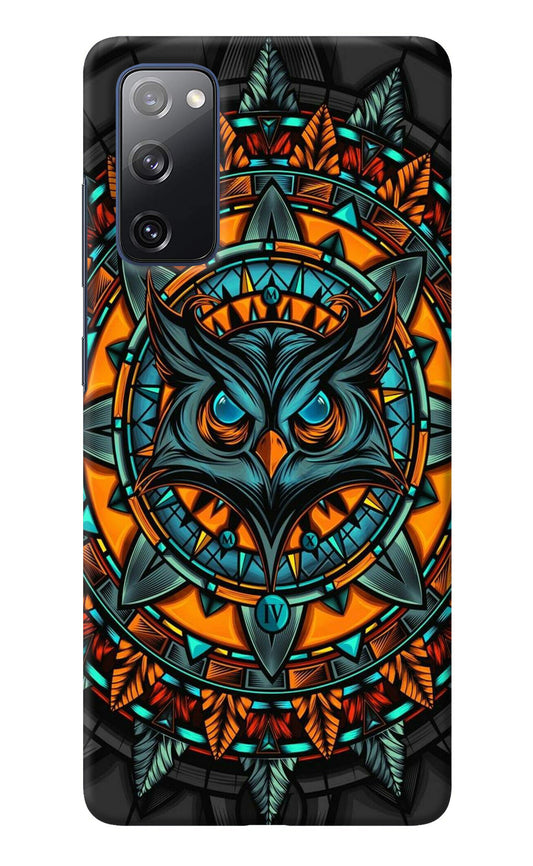 Angry Owl Art Samsung S20 FE Back Cover