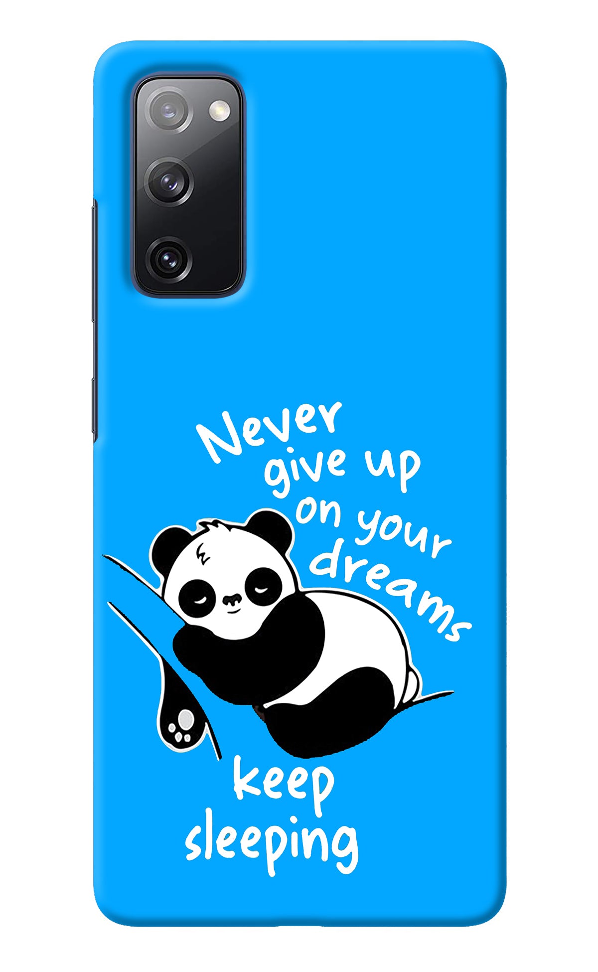 Keep Sleeping Samsung S20 FE Back Cover