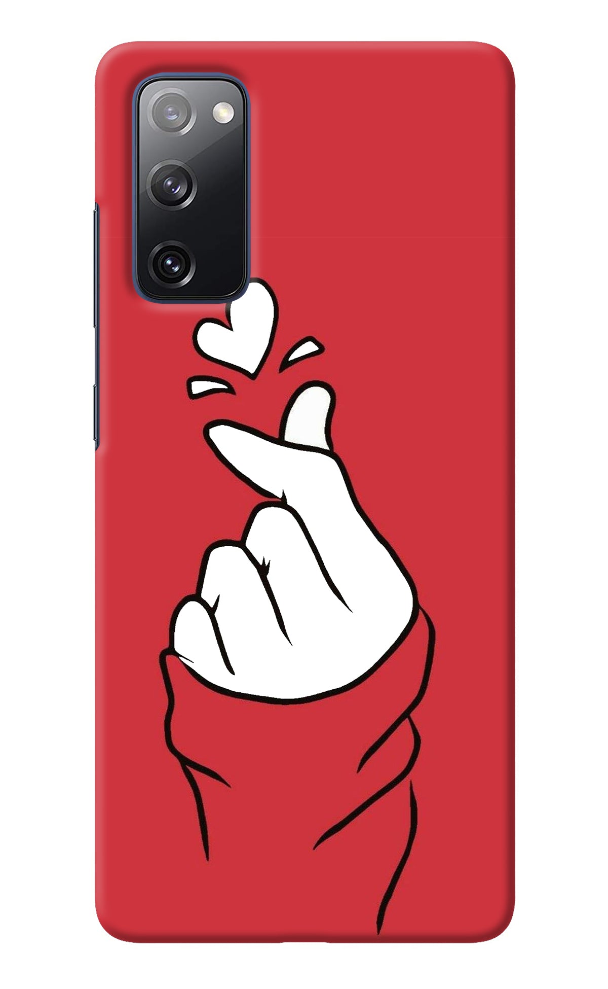 Korean Love Sign Samsung S20 FE Back Cover