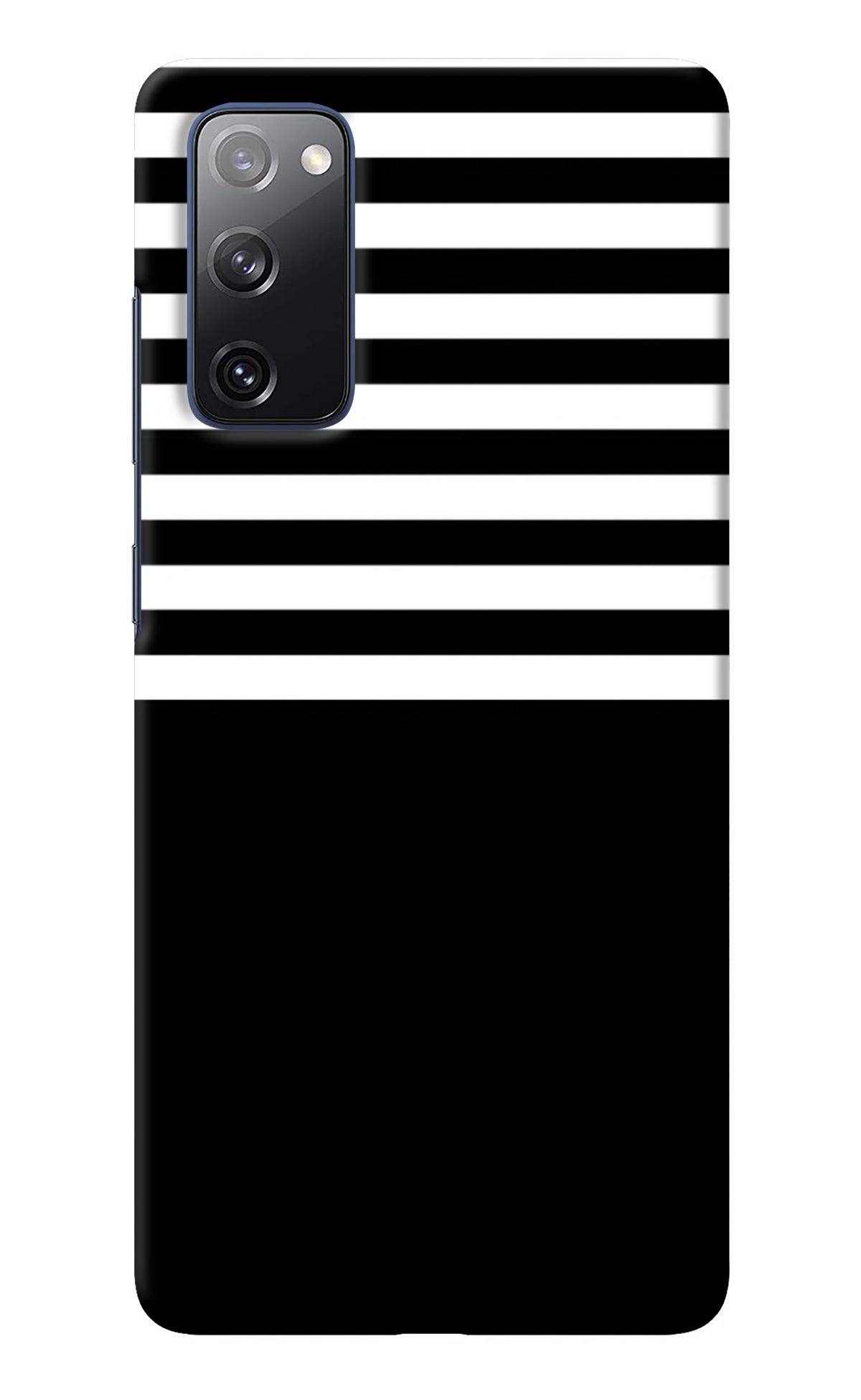 Black and White Print Samsung S20 FE Back Cover