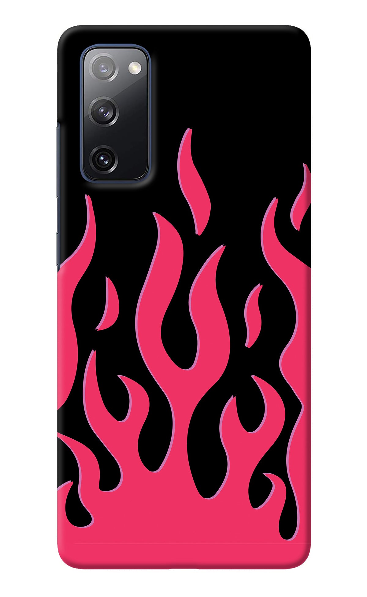 Fire Flames Samsung S20 FE Back Cover