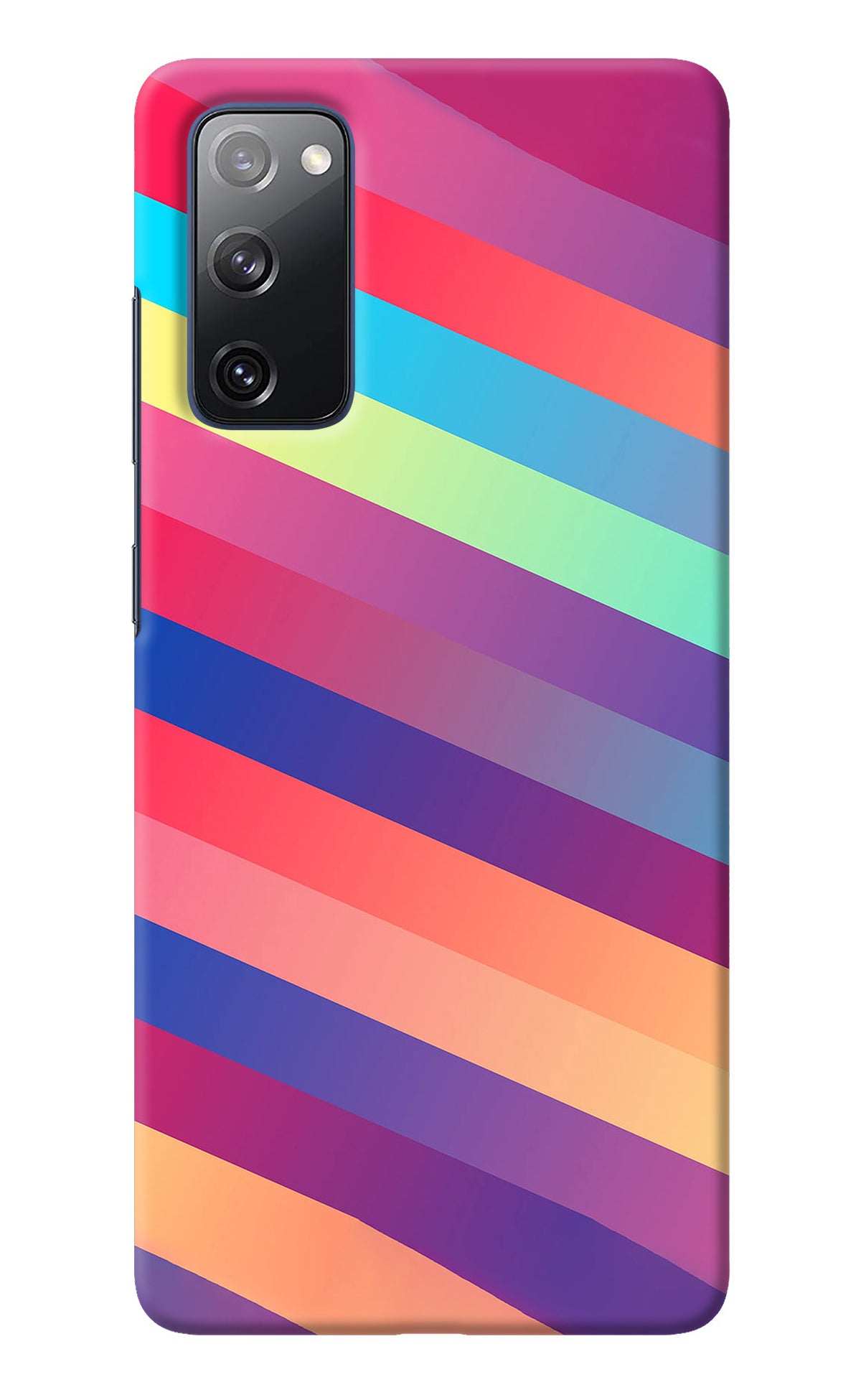 Stripes color Samsung S20 FE Back Cover