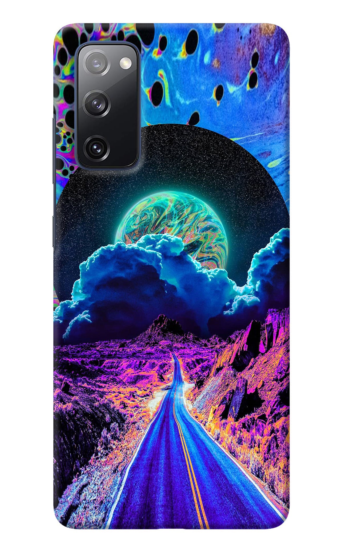 Psychedelic Painting Samsung S20 FE Back Cover