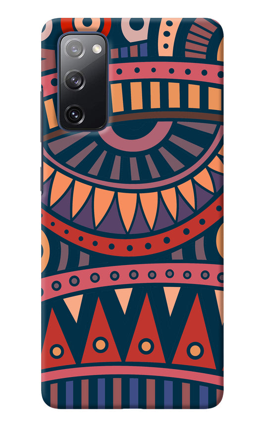 African Culture Design Samsung S20 FE Back Cover