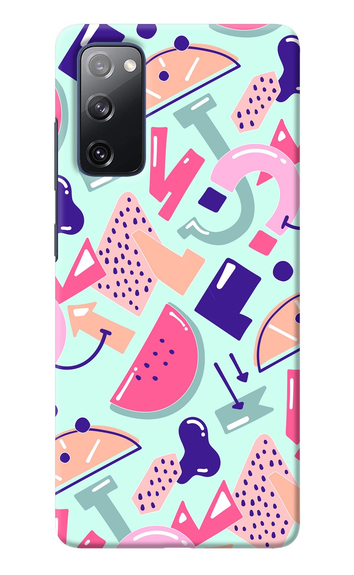 Doodle Pattern Samsung S20 FE Back Cover