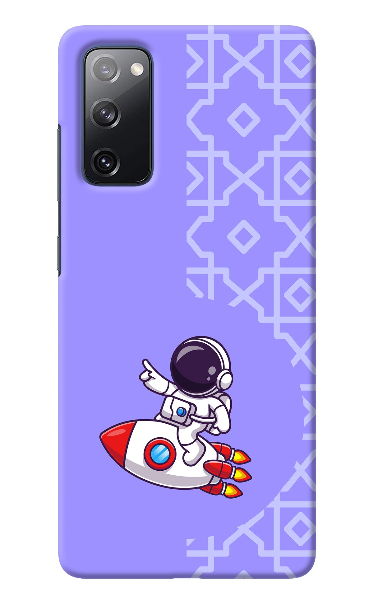 Cute Astronaut Samsung S20 FE Back Cover