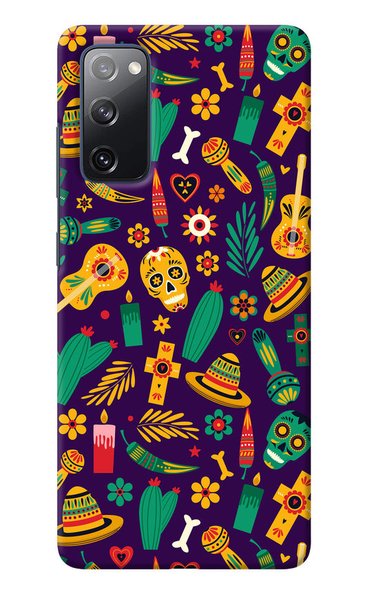 Mexican Artwork Samsung S20 FE Back Cover