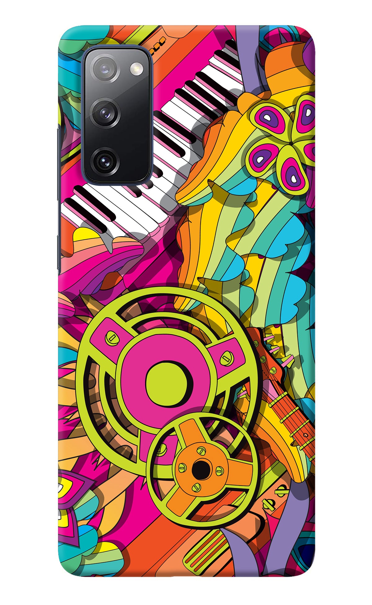 Music Doodle Samsung S20 FE Back Cover