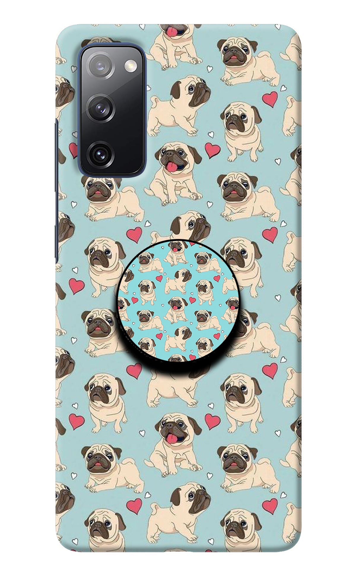 Pug Dog Samsung S20 FE Pop Case