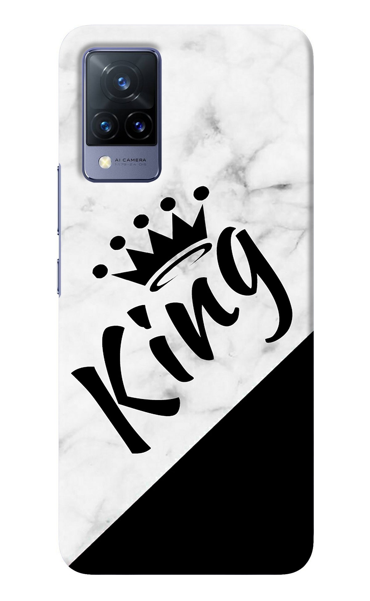 King Vivo V21 Back Cover