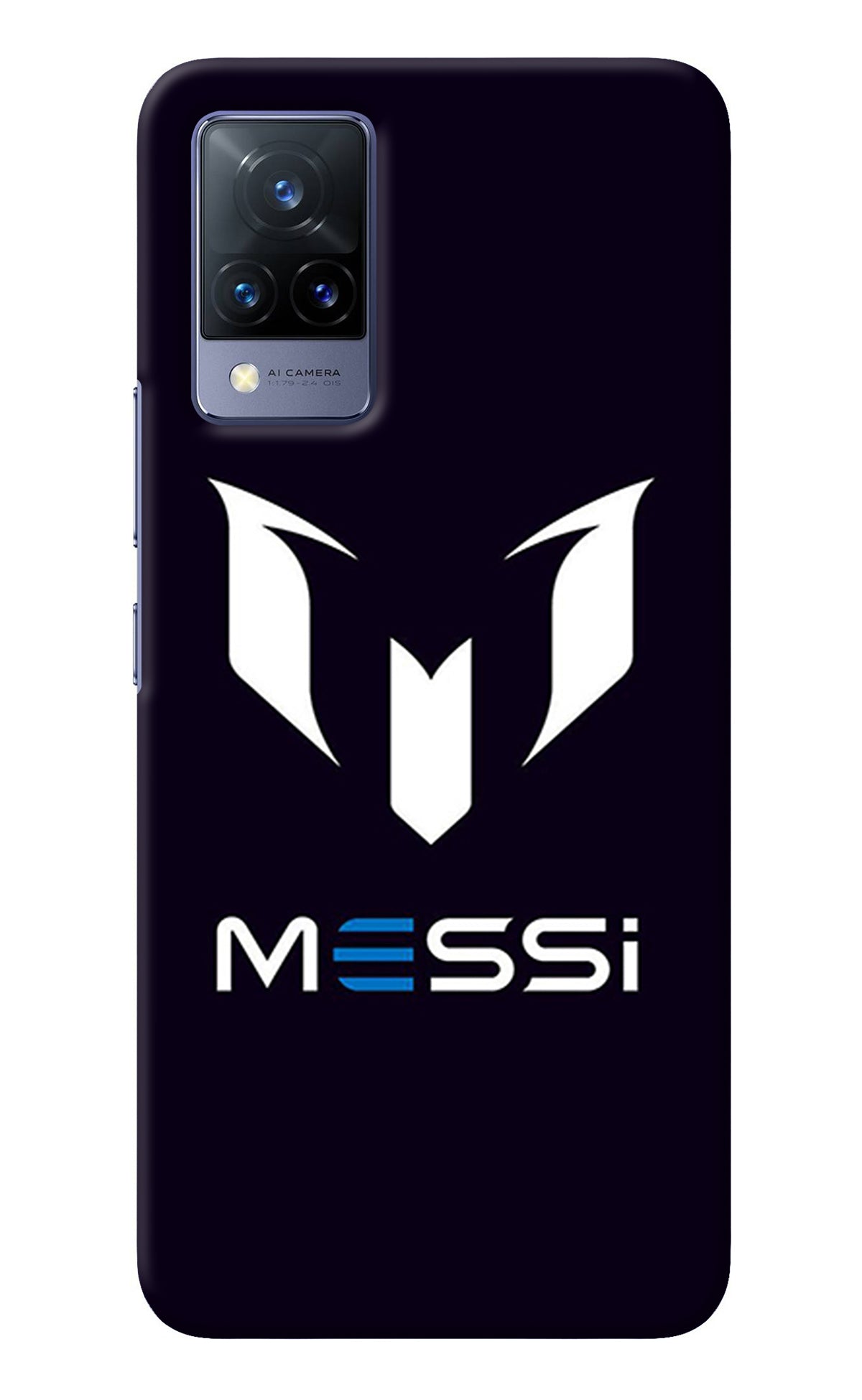 Messi Logo Vivo V21 Back Cover