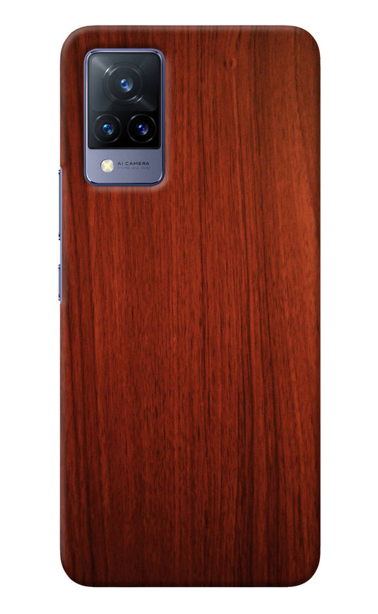 Wooden Plain Pattern Vivo V21 Back Cover