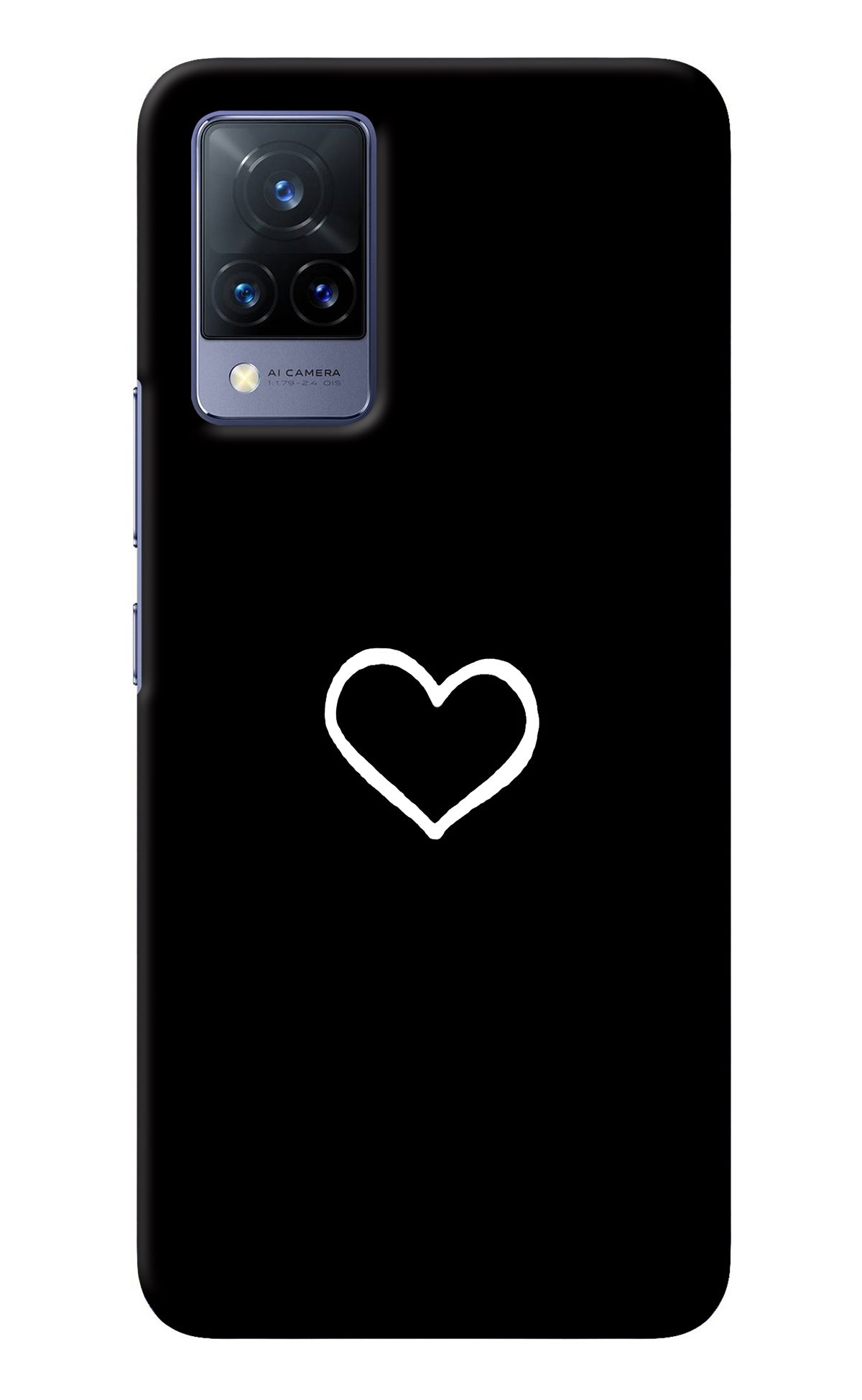 Heart Vivo V21 Back Cover