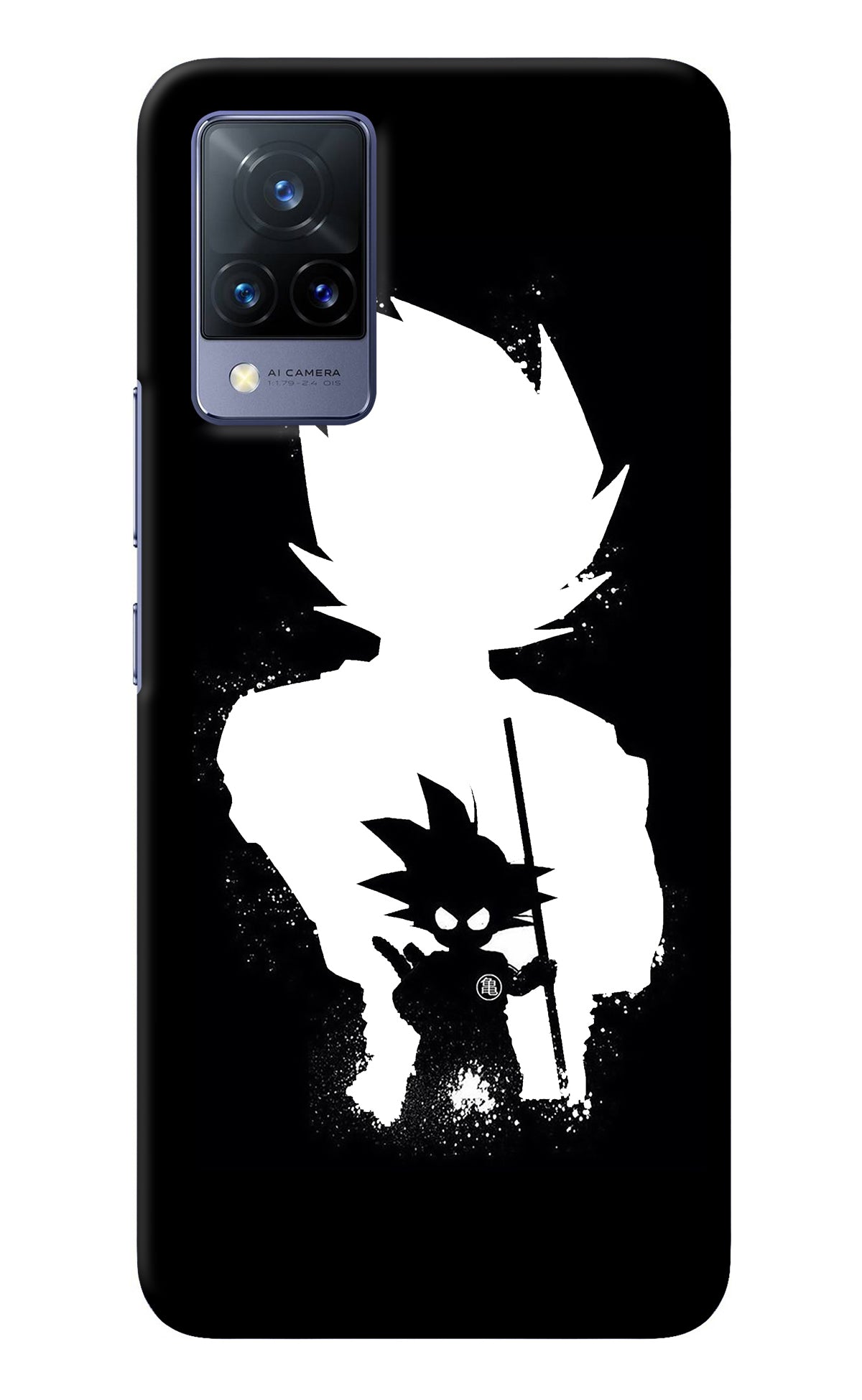 Goku Shadow Vivo V21 Back Cover