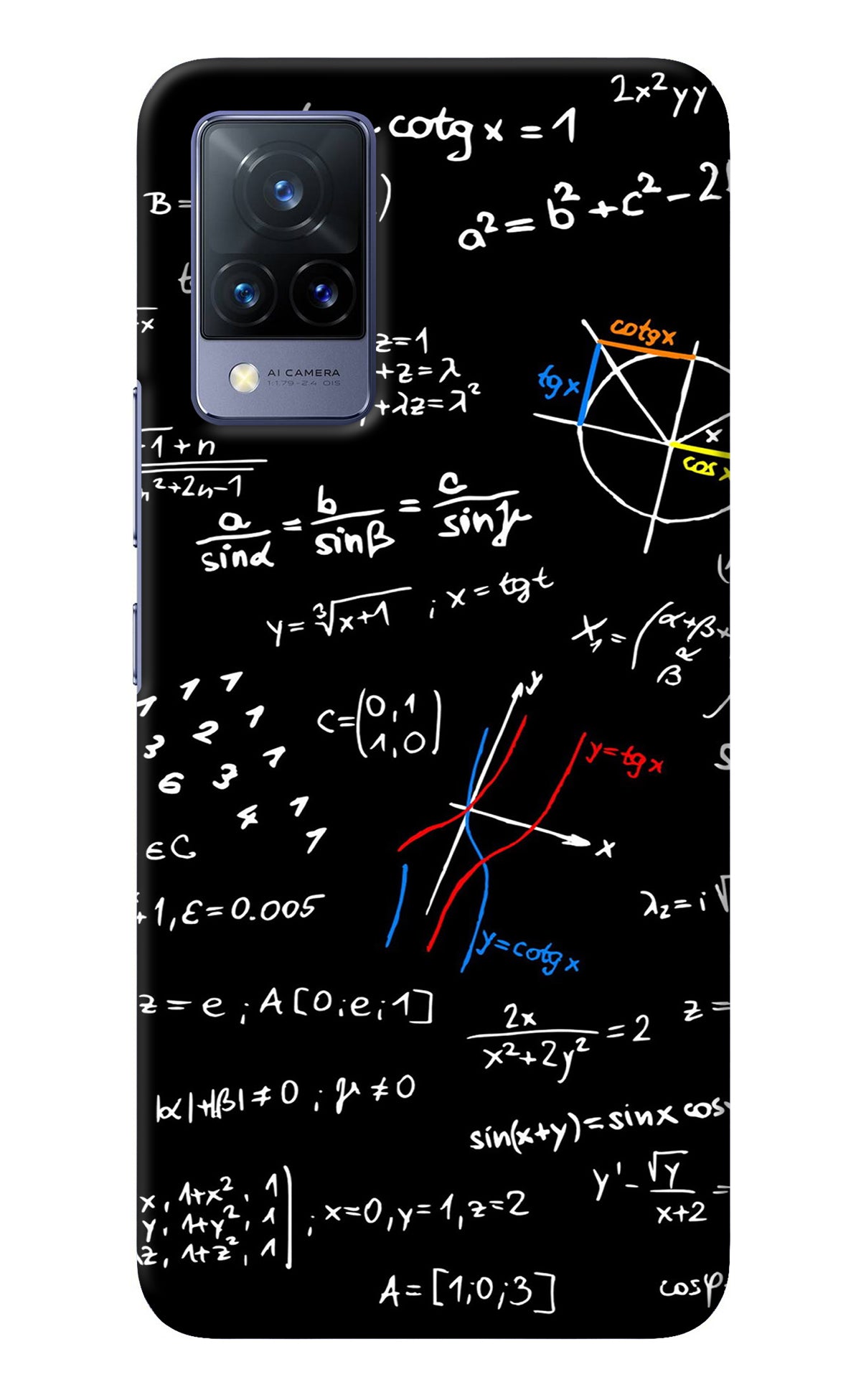 Mathematics Formula Vivo V21 Back Cover