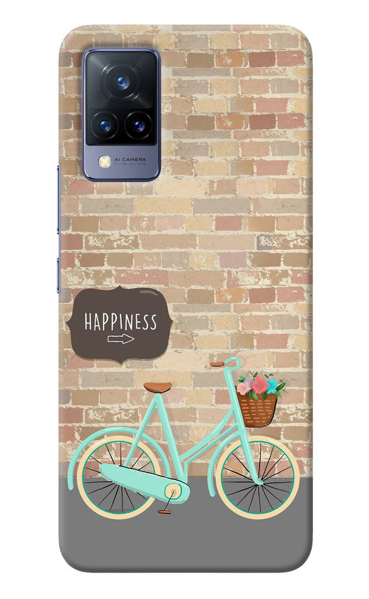 Happiness Artwork Vivo V21 Back Cover