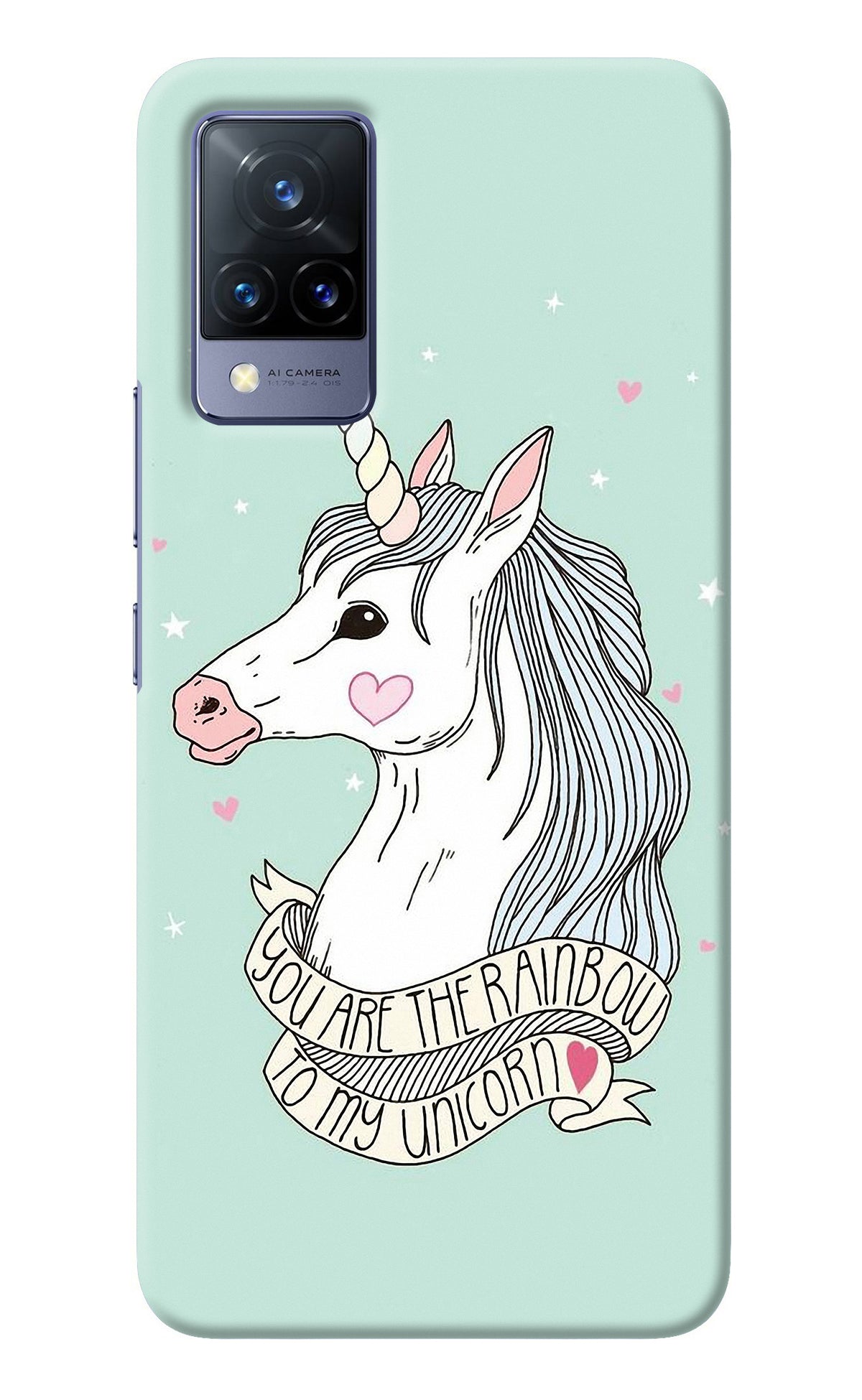 Unicorn Wallpaper Vivo V21 Back Cover