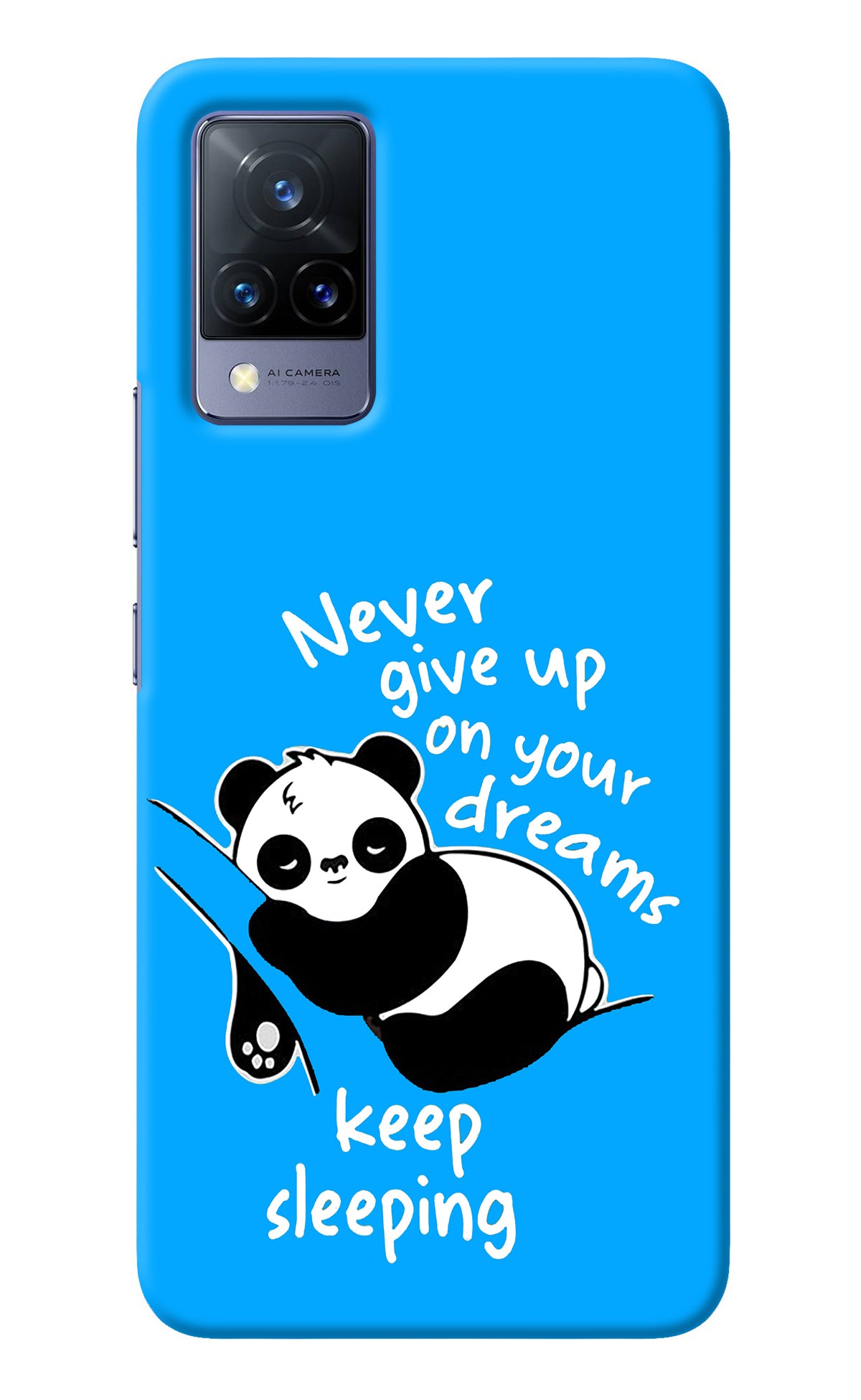 Keep Sleeping Vivo V21 Back Cover