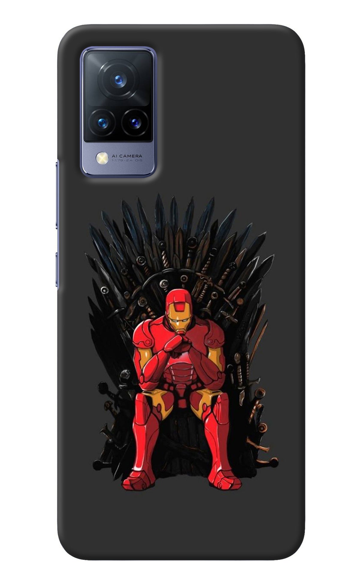 Ironman Throne Vivo V21 Back Cover