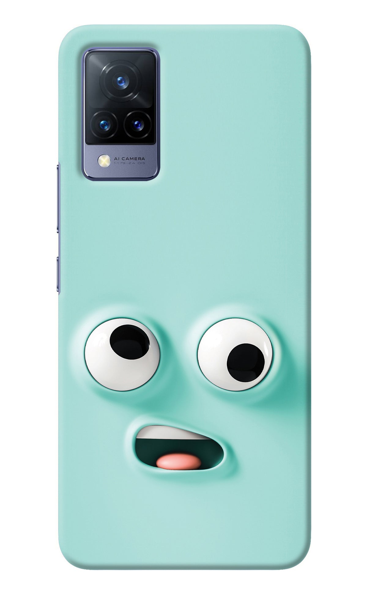 Funny Cartoon Vivo V21 Back Cover