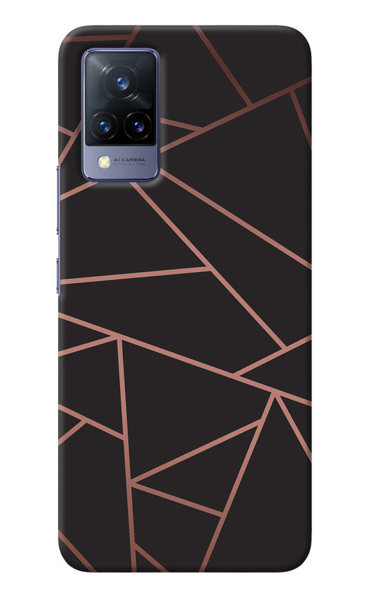 Geometric Pattern Vivo V21 Back Cover