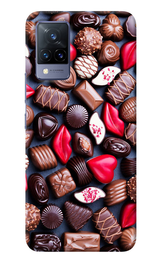 Chocolates Vivo V21 Back Cover