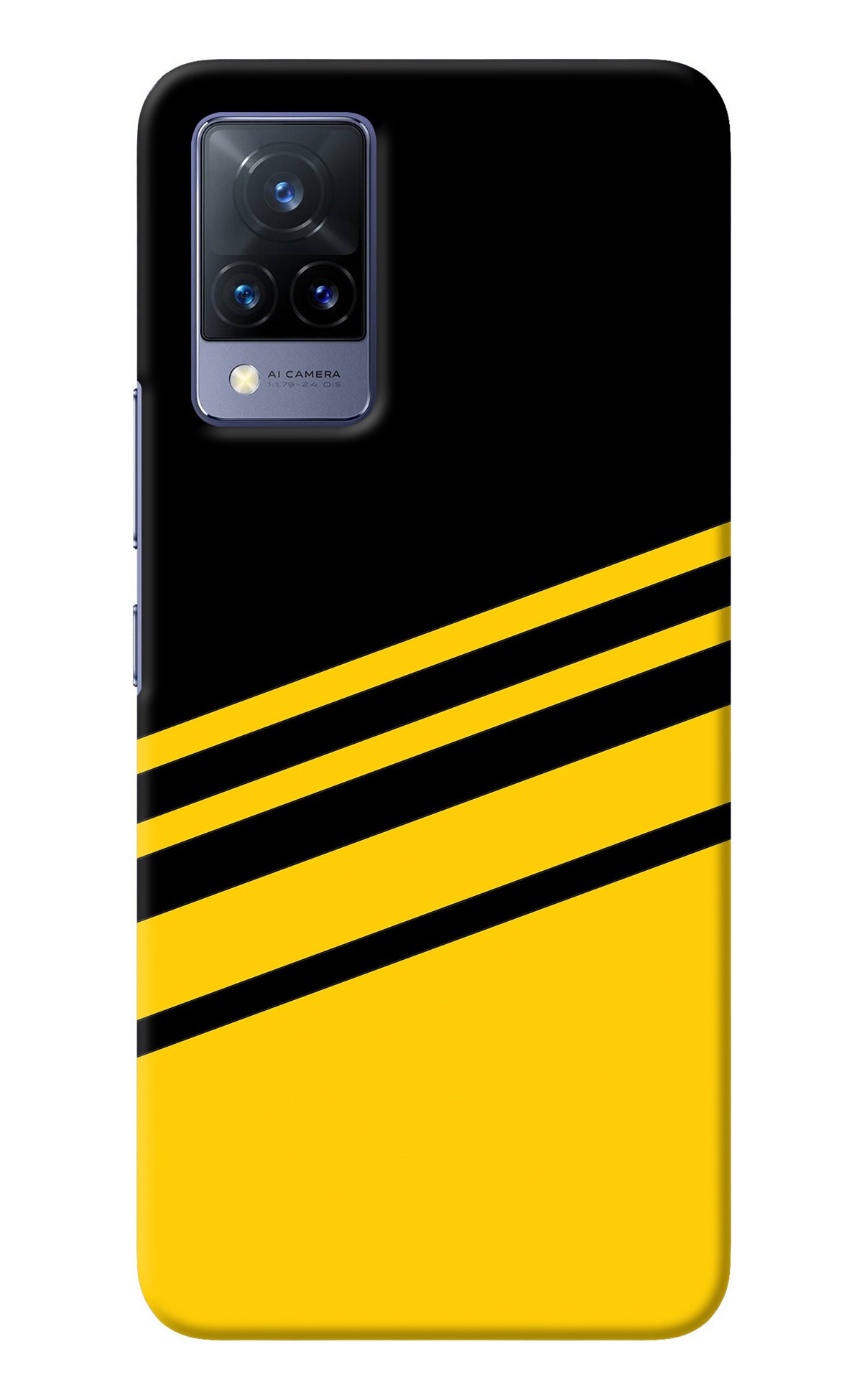 Yellow Shades Vivo V21 Back Cover