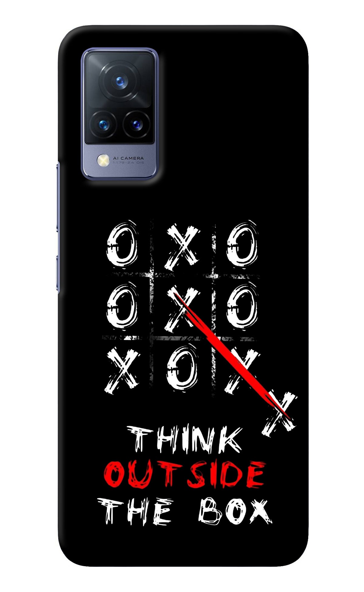 Think out of the BOX Vivo V21 Back Cover