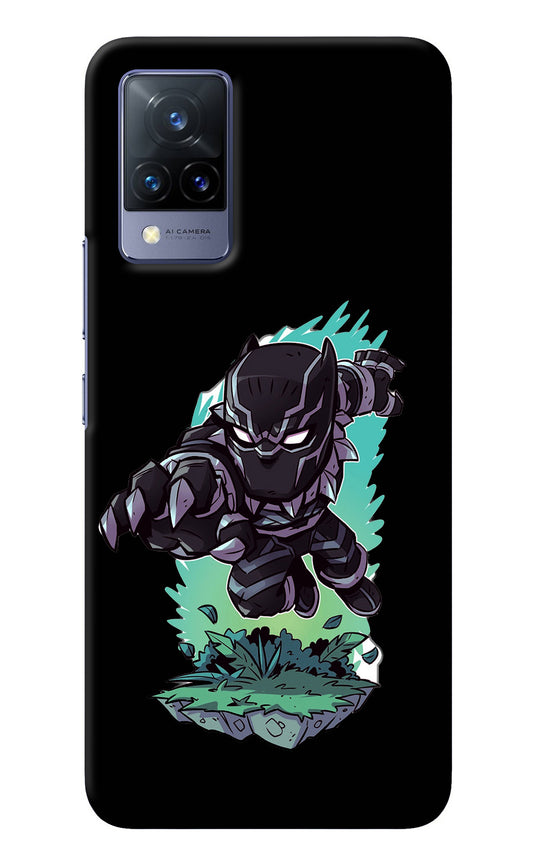 Black Panther Vivo V21 Back Cover