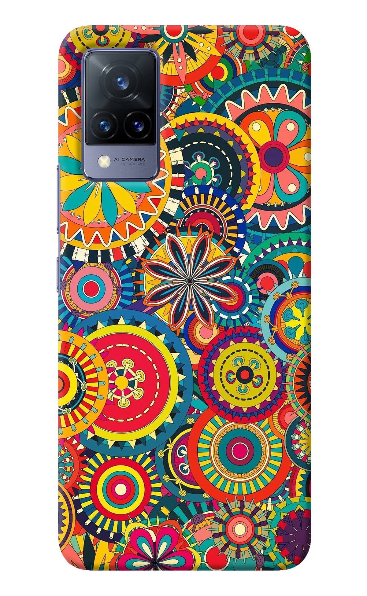 Gol Gol Art Vivo V21 Back Cover