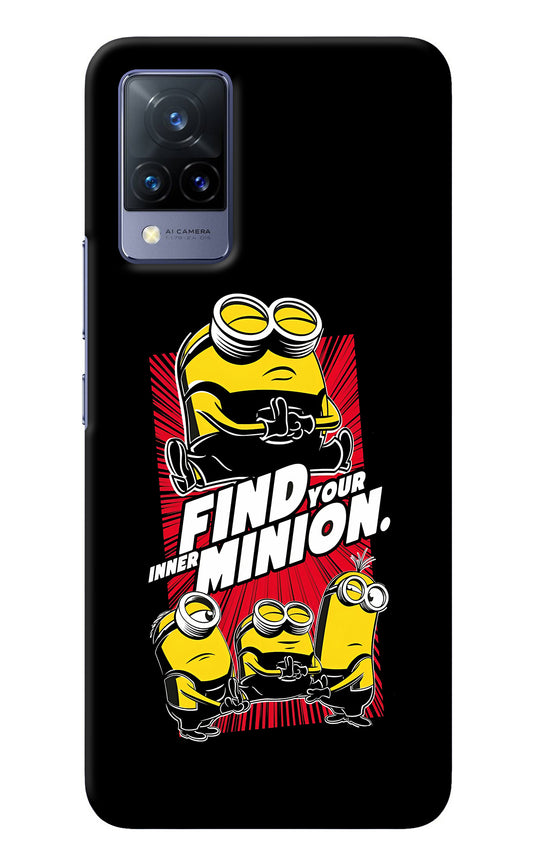 Find your inner Minion Vivo V21 Back Cover