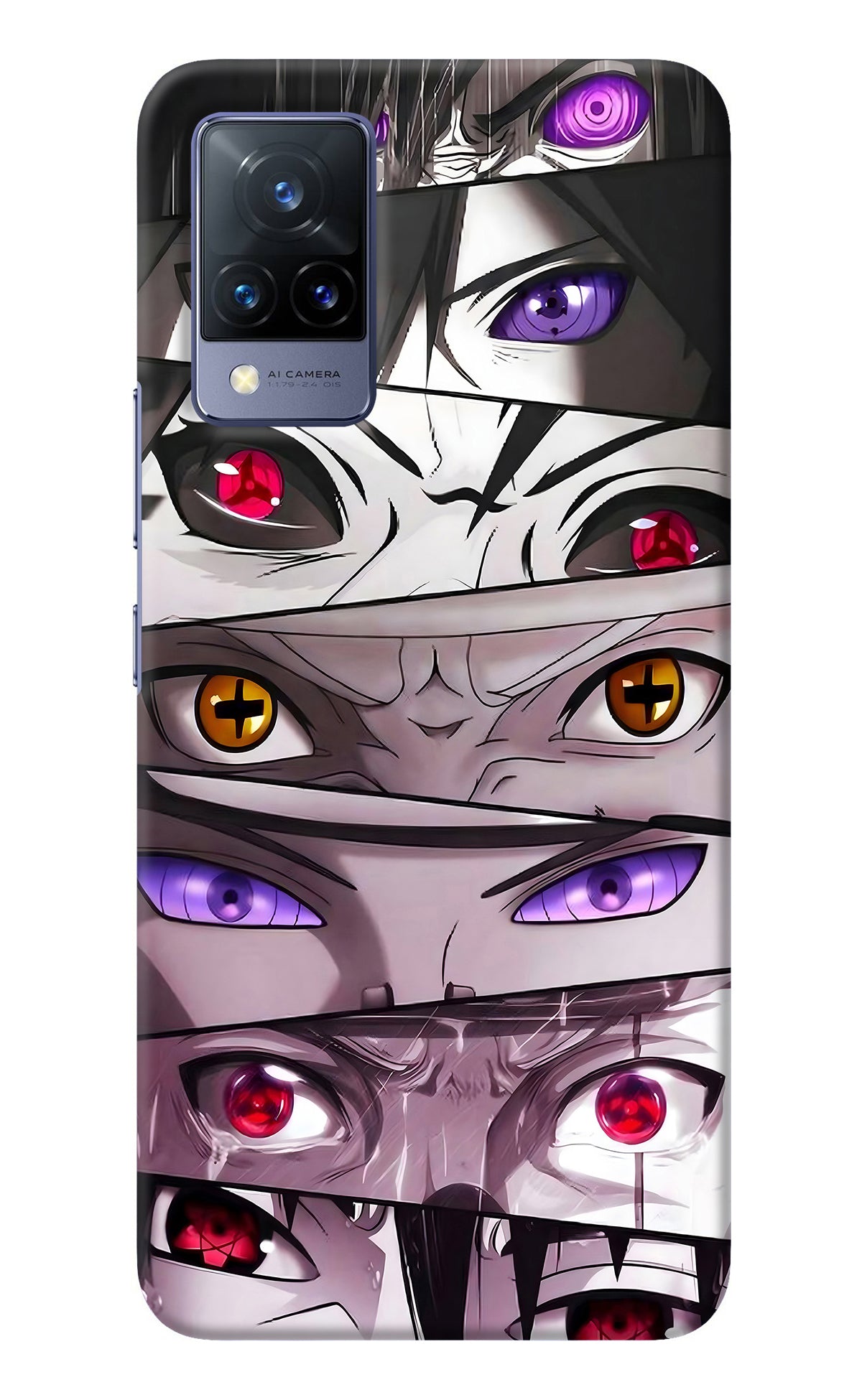 Naruto Anime Vivo V21 Back Cover