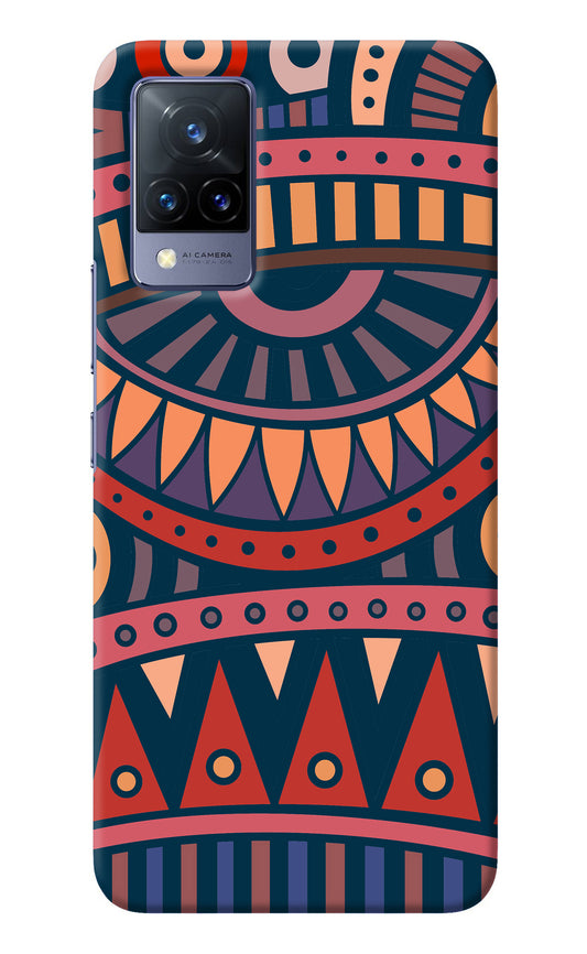 African Culture Design Vivo V21 Back Cover