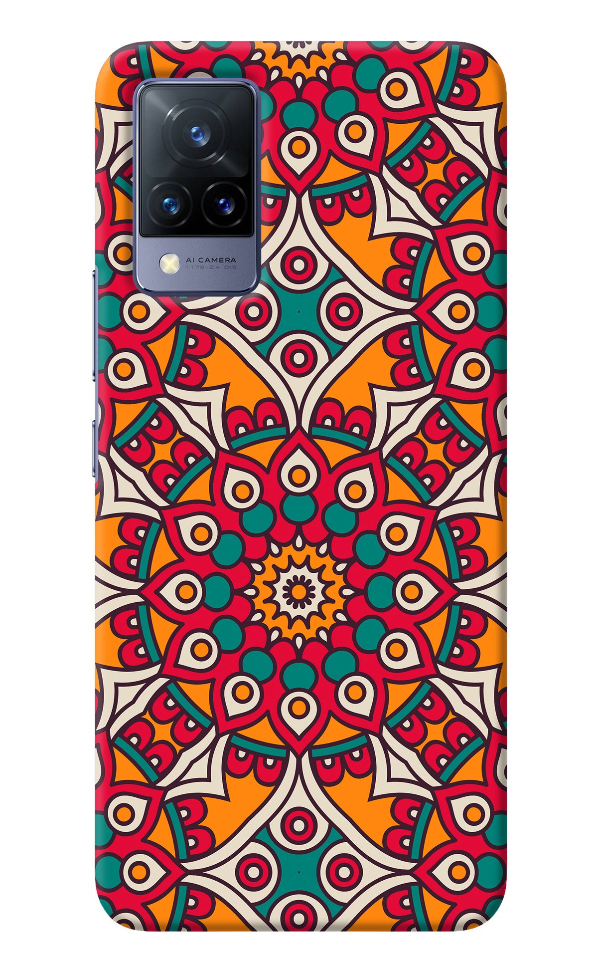 Mandala Art Vivo V21 Back Cover