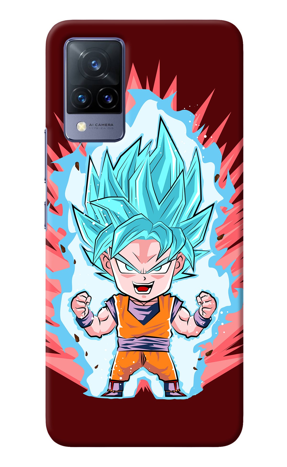 Goku Little Vivo V21 Back Cover